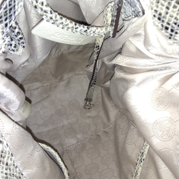 Michael Kors Python Shoulder Bag, - Picture 5 of 5